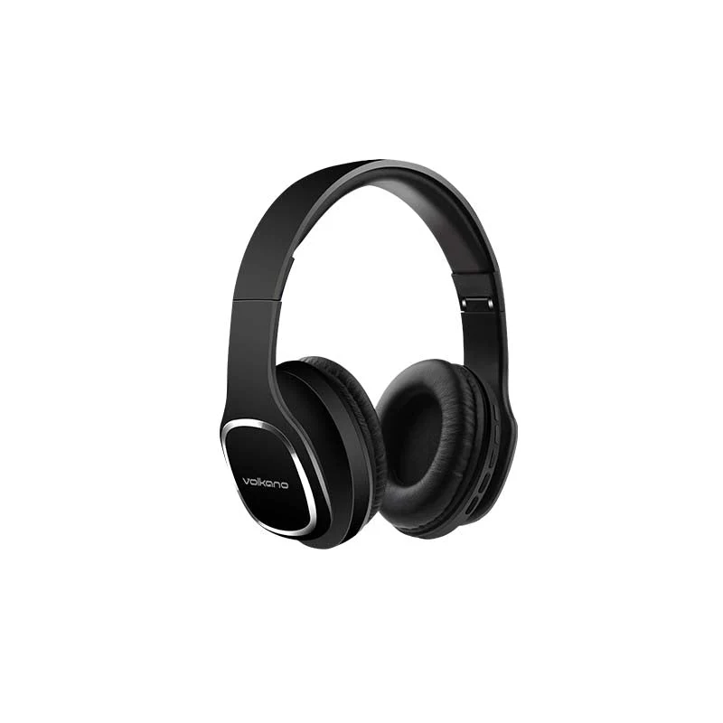 Volkano Bluetooth Wireless Headphones | Phonic Series - Black